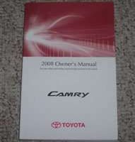2008 Toyota Camry Owner's Manual