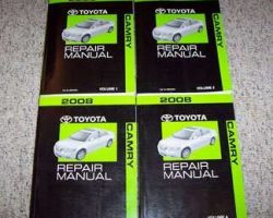 2008 Toyota Camry Service Repair Manual