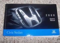 2008 Honda Civic Sedan Owner's Manual