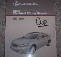 2008 Lexus ES350 Electrical Wiring Diagram Manual