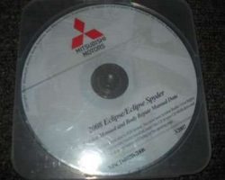 2008 Mitsubishi Eclipse & Eclipse Sypder Service and Body Repair Manual CD