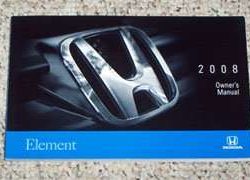 2008 Honda Element Owner's Manual