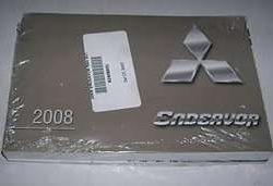 2008 Mitsubishi Endeavor Service Manual CD