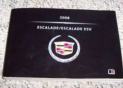2008 Cadillac Escalade & Escalade ESV Owner's Manual