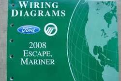 2008 Mercury Mariner Electrical Wiring Diagrams Manual