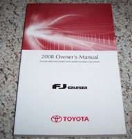2008 Toyota FJ Cruiser Owner's Manual