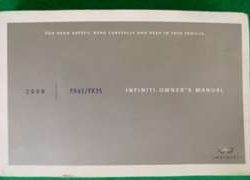 2008 Infiniti FX35 & FX45 Owner's Manual