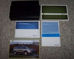 2008 Subaru Forester Owner's Manual Set