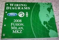 2008 Mercury Milan Electrical Wiring Diagrams Manual