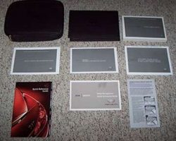 2008 Infiniti G37 Coupe Owner's Manual Set