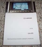 2008 Lexus GX470 Navigation System Owner's Manual