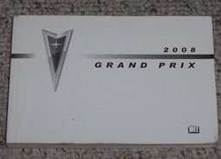 2008 Pontiac Grand Prix Owner's Manual