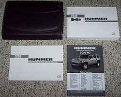 2008 Hummer H3 Owner's Operator Manual User Guide Set