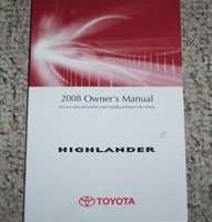 2008 Toyota Highlander Owner's Manual