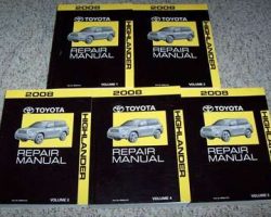 2008 Toyota Highlander Service Repair Manual