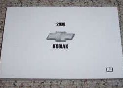 2008 Chevrolet Kodiak Medium Duty Truck Owner's Manual