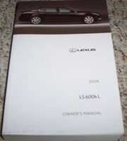 2008 Lexus LS600h Owner's Manual