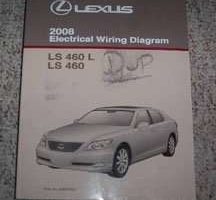 2008 Lexus LS460 & LS460L Electrical Wiring Diagram Manual