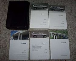 2008 Lexus LX570 Owner's Manual Set