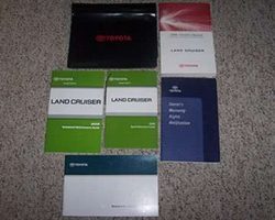 2008 Toyota Land Cruiser Owner's Manual Set