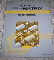 2008 Toyota Corolla Matrix Electrical Wiring Diagram Manual