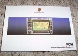 2008 Porsche Boxster PCM Navigation Owner's Manual