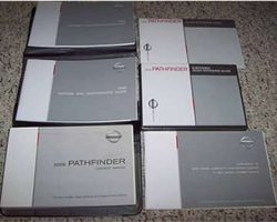 2008 Nissan Pathfinder Owner's Manual Set