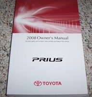 2008 Toyota Prius Owner's Manual