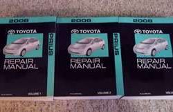 2008 Toyota Prius Service Manual