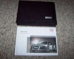 2008 Audi R8 Owner's Manual Set
