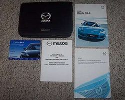 2008 Mazda RX-8 Owner's Manual Set