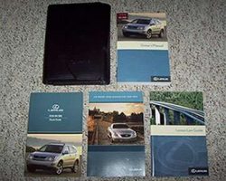 2008 Lexus RX350 Owner's Manual Set