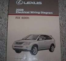 2008 Lexus RX400h Electrical Wiring Diagram Manual