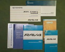 2008 Toyota Rav4 Owner's Manual Set