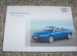 2008 Audi S4 Cabriolet Owner's Manual