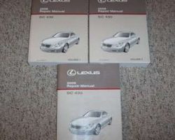 2008 Lexus SC430 Service Repair Manual