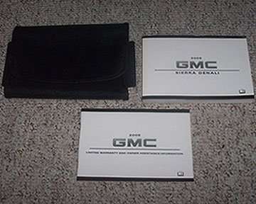 2008 GMC Sierra Denali Owner's Manual Set