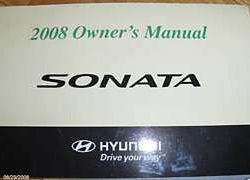 2008 Hyundai Sonata Owner's Manual