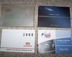 2008 Kia Spectra Owner's Manual Set