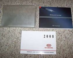 2008 Kia Sportage Owner's Manual Set