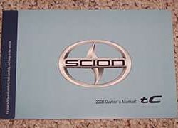 2008 Scion tC Owner's Manual
