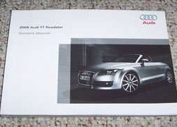 2008 Audi TT Roadster Owner's Manual
