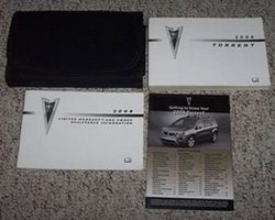 2008 Pontiac Torrent Owner's Manual Set