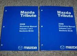 2008 Mazda Tribute Workshop Service Manual