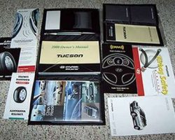 2008 Hyundai Tucson Owner's Manual Set