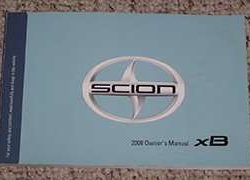 2008 Scion xB Owner's Manual