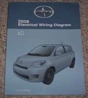 2008 Scion xD Electrical Wiring Diagram Manual