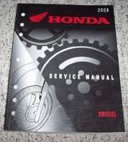 2008 Honda XR650L Motorcycle Service Manual