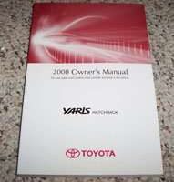 2008 Toyota Yaris Hatchback Owner's Manual