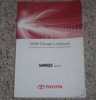2008 Toyota Yaris Sedan Owner's Manual